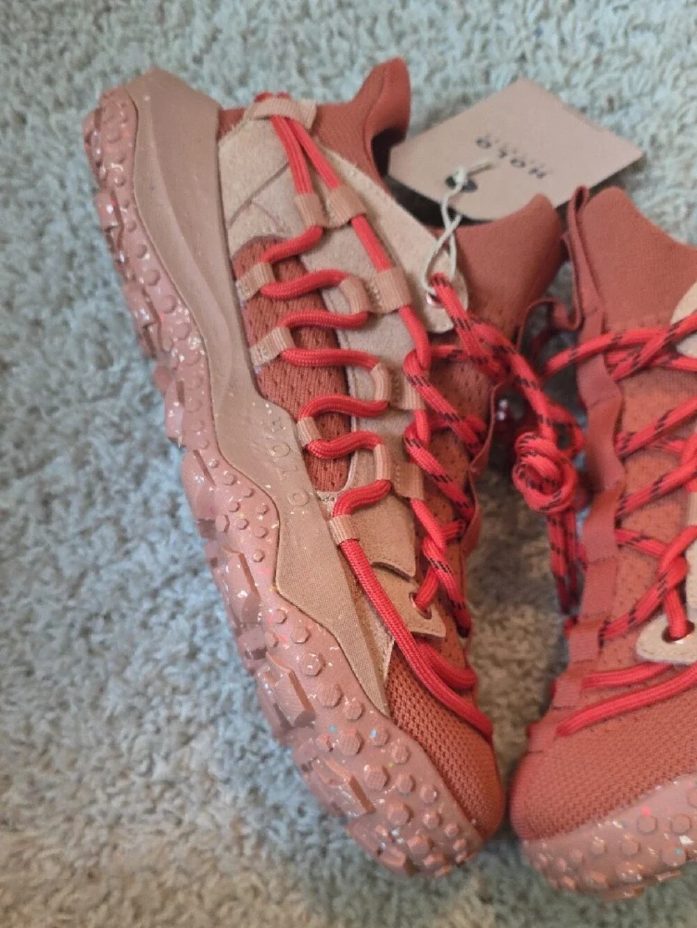 HOLO Footwear Women’s Athletic Sneakers in Rust Size 10 NWT